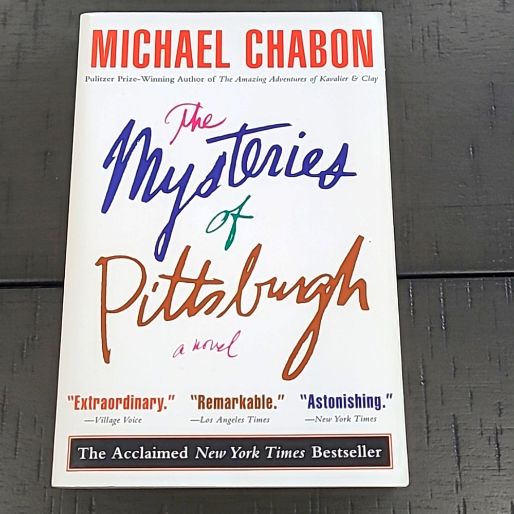 VTG Mysteries of Pittsburgh by Michael Chabon Book